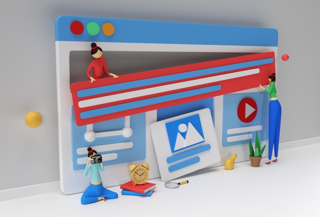 3D elements in web design